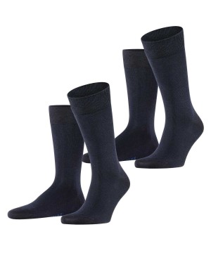 Blue Falke Happy 2-Pack Socks Men Socks | 057-UKVZBG