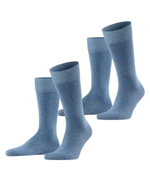 Blue Falke Happy 2-Pack Socks Men Socks | 271-CSGUDF