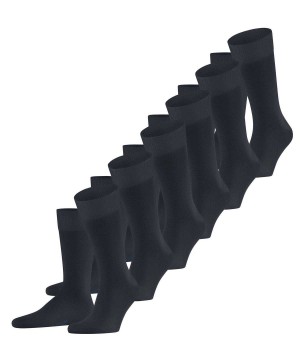 Blue Falke Happy 6-Pack Socks Men Socks | 901-YUNDGM
