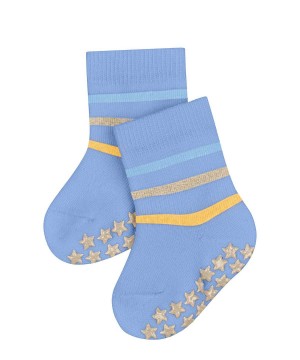 Blue Falke Multi Stripe House socks Baby Socks | 745-DOKJQT