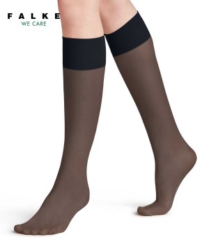 Blue Falke Pure Matt 20 DEN Knee-high Socks Women Socks | 374-KOZJUA