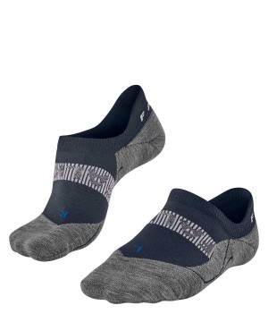 Blue Falke RU4 Endurance Cool Invisible Running Invisibles Men No Show Socks | 732-JLVEYZ