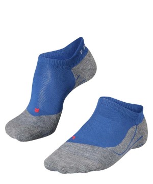 Blue Falke RU4 Endurance Invisible Running Invisibles Men No Show Socks | 186-ZRTGMO