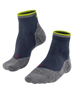 Blue Falke RU4 Endurance Short Reflect Running Short sock Men Socks | 497-CMGNTV