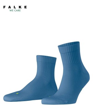 Blue Falke Run Rib Short sock Men Socks | 486-WQUNLG