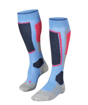 Blue Falke SK2 Intermediate Skiing Knee-high Socks Women Sports Socks | 571-FLJDRZ