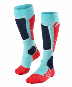 Blue Falke SK2 Intermediate Skiing Knee-high Socks Women Sports Socks | 589-PEKZTN