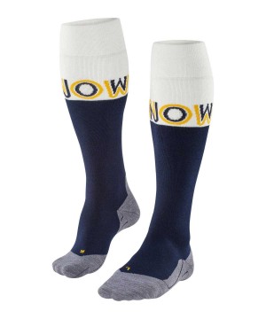Blue Falke SK4 Advanced Skiing Knee-high Socks Men Socks | 872-QWCSRX
