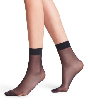 Blue Falke Seidenglatt 15 DEN Ankle socks Women Socks | 650-WLAHPK