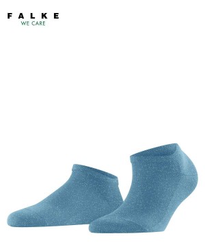 Blue Falke Shiny Sneaker socks Women Socks | 341-SJGAZD