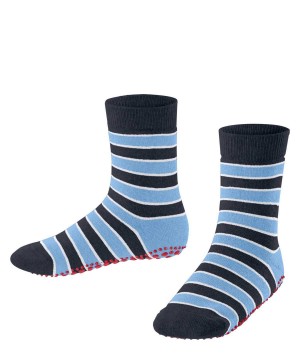 Blue Falke Simple Stripes House socks Kids' Socks | 218-OYCGNK