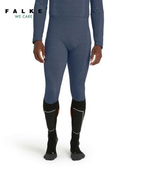 Blue Falke Tights Wool-Tech Men Tights | 715-HBEKCR