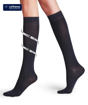 Blue Falke Vitalize 40 DEN Knee-high Socks Women Socks | 215-LUGWSI