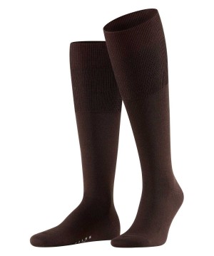 Brown Falke Airport Knee-high Socks Men Socks | 561-MUNOID
