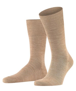 Brown Falke Airport Socks Men Socks | 752-KVOBMF