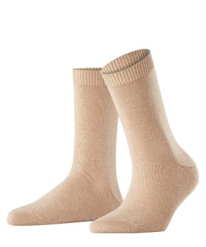 Brown Falke Cosy Wool Socks Women Socks | 138-HXQIPO