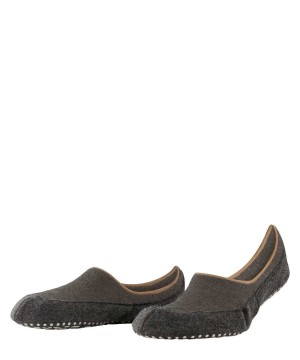 Brown Falke Cosyshoe House socks Men Socks | 457-NBLMDP