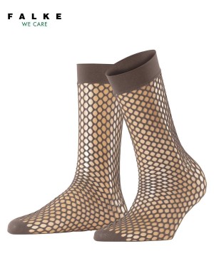 Brown Falke Craftcore Anklets Women Socks | 658-AYERXJ