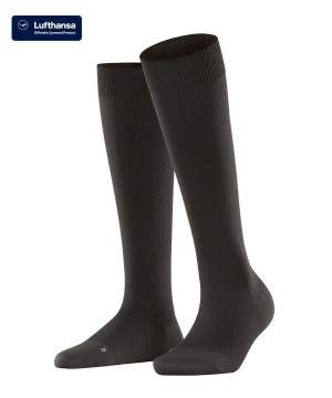 Brown Falke Energizer Knee-high Socks Women Socks | 672-RMPVCI