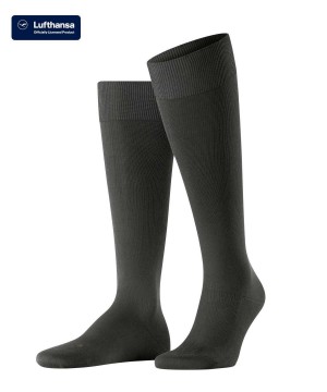 Brown Falke Energizing Cotton Knee-high Socks Men Socks | 798-RSXQHK
