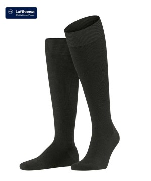 Brown Falke Energizing Wool Knee-high Socks Men Socks | 450-QXKHUW