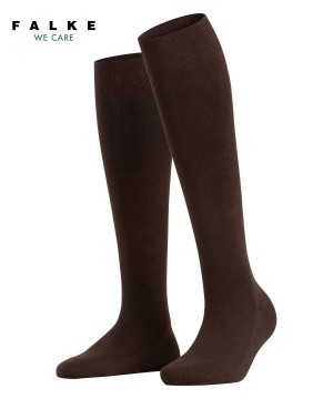 Brown Falke Family Knee-high Socks Women Socks | 243-EGJXPO