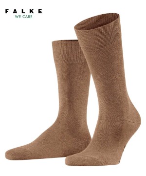 Brown Falke Family Socks Men Socks | 293-UQKVJO