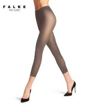 Brown Falke Pure Matt 50 DEN Capri Women Leggings & Capri | 021-AFMTYX