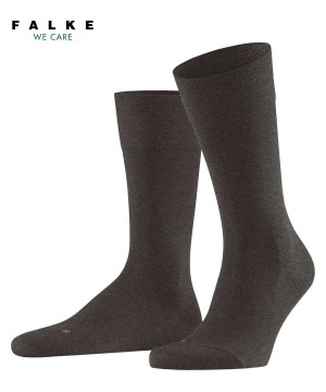 Brown Falke Sensitive Berlin Socks Men Socks | 548-RNSPLD
