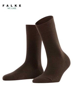 Brown Falke Sensitive Berlin Socks Women Socks | 395-SFRUTZ