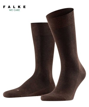 Brown Falke Sensitive London Socks Men Socks | 012-KDPQIO