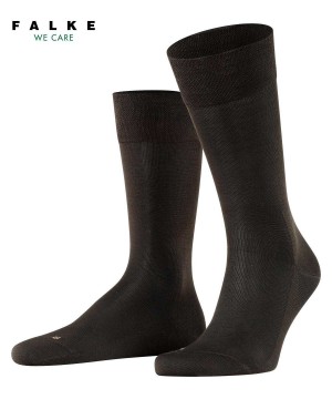 Brown Falke Sensitive Malaga Socks Men Socks | 125-FRBVIL