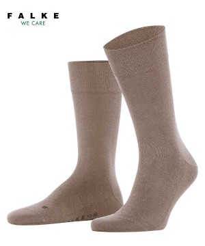 Brown Falke Sensitive New York Socks Men Socks | 183-AYUTSK