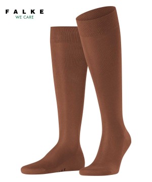 Brown Falke Tiago Knee-high Socks Men Socks | 190-VYKAMN