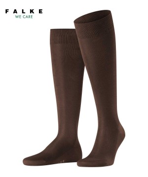 Brown Falke Tiago Knee-high Socks Men Socks | 714-FPYOQB
