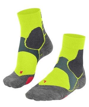 Green Falke BC3 Comfort Biking Short sock Women Sports Socks | 568-JXQLGC