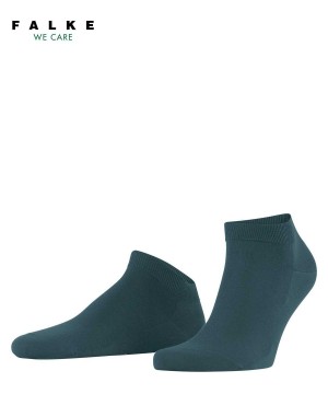 Green Falke ClimaWool Sneaker socks Men Socks | 875-PFEMZS