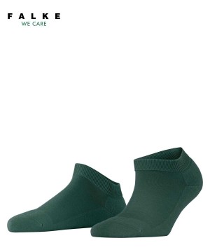 Green Falke ClimaWool Sneaker socks Women Socks | 873-SBNJWA