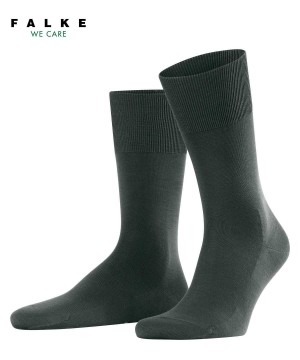 Green Falke ClimaWool Socks Men Socks | 947-ALFCEU