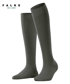 Green Falke Cotton Touch Knee-high Socks Women Socks | 532-UZXDBV
