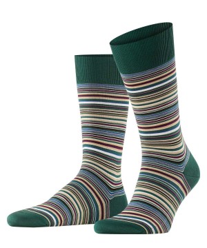 Green Falke Microblock Socks Men Socks | 719-RQCWDP