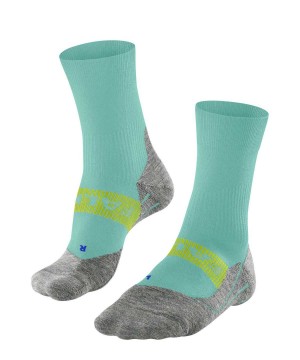 Green Falke RU4 Endurance Cool Running Socks Women Sports Socks | 451-ECAQOY
