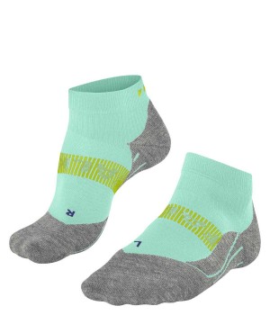 Green Falke RU4 Endurance Cool Short Running Short sock Women Sports Socks | 153-OILSWX