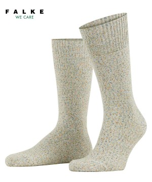 Green Falke Rain Dye Socks Men Socks | 579-ALYSFZ
