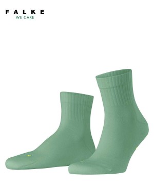 Green Falke Run Rib Short sock Women Socks | 243-ZCBHVR