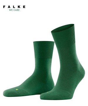Green Falke Run Socks Men Socks | 245-UQTIJO