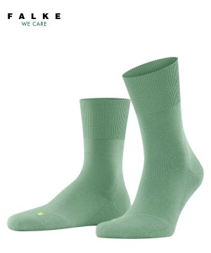 Green Falke Run Socks Men Socks | 409-XYITER