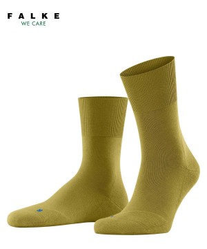 Green Falke Run Socks Men Socks | 503-WPDNAS