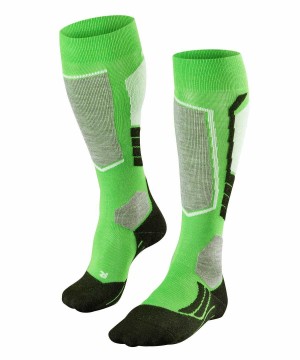 Green Falke SK2 Intermediate Skiing Knee-high Socks Women Sports Socks | 276-YBRJXN