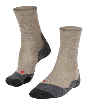 Green Falke TK2 Explore Melange Trekking Socks Women Sports Socks | 980-GXMPQU